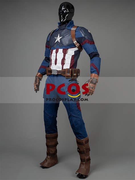 Endgame Captain America Steve Rogers Cosplay Costume Specials Version
