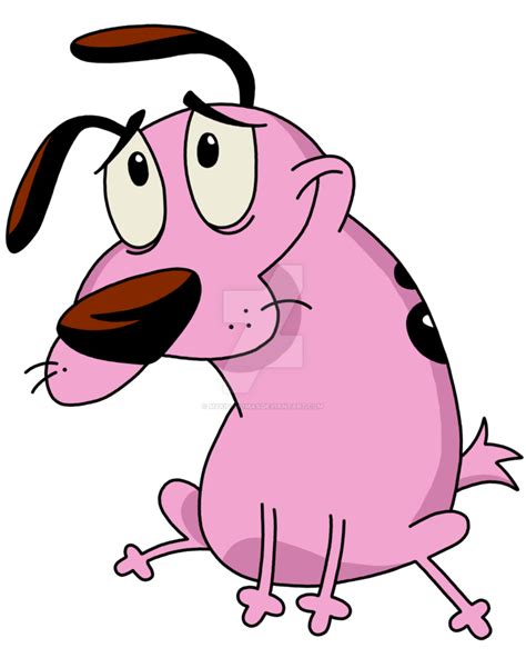 Courage The Cowardly Dog Transparent Png Png Mart