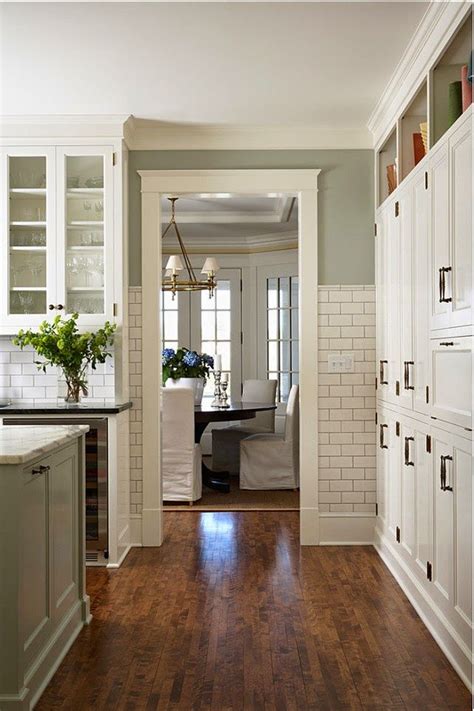 In this post, we put green kitchen cabinets on the spotlight. New Interior Design Ideas | Sage green kitchen, Home decor ...