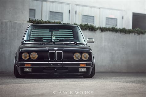 Stanceworks Revisits Riley Stairs Bmw E28 “540i” Stanceworks
