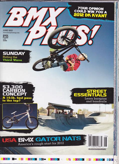 Shad Hopkins Photography Cover Of Bmx Plus Magazine