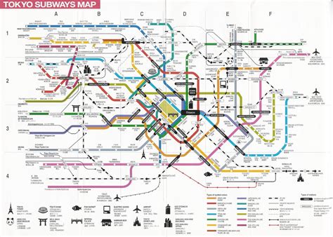 Japan Tokyo Metro Route Map Metro Route Map Metro Map Tokyo Japan Map