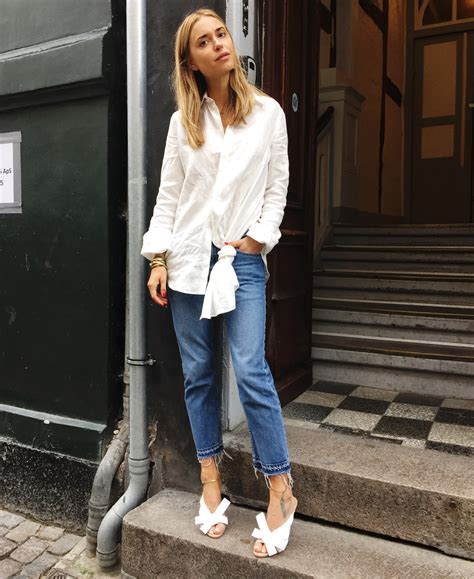20 Ways To Wear A White Button Down Shirt 2022 Become Chic