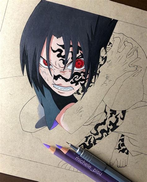 ~ Sasuke By Michelepisu ️ 👉