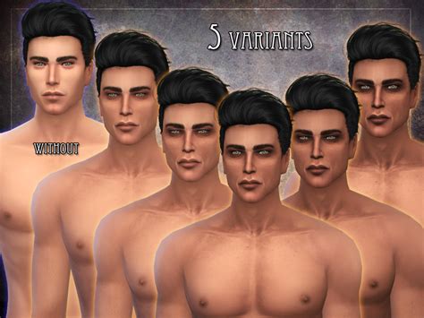 Sims 4 Skin Overlay Male Famkum