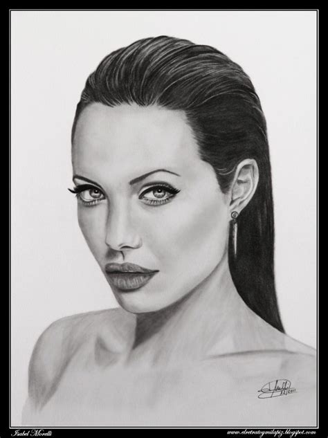 Angelina Jolie By Isabel Mr On Deviantart