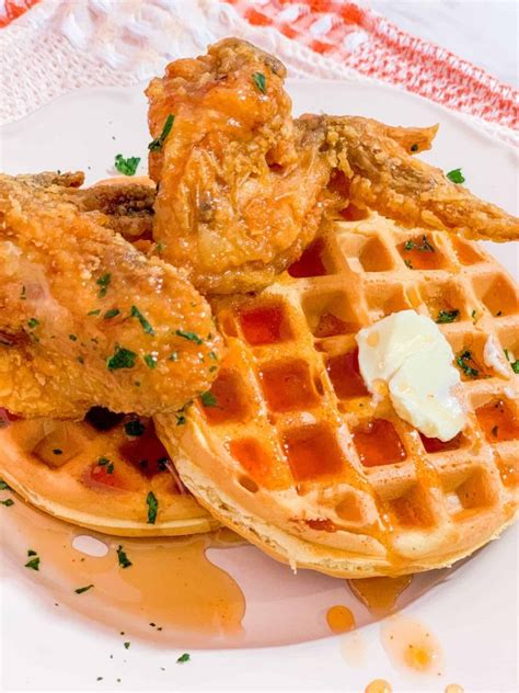 Black Folks Southern Fried Chicken And Waffles Recipe The Soul Food Pot
