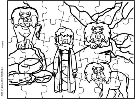 Daniel In The Lions Den Activity Sheet Crafting The