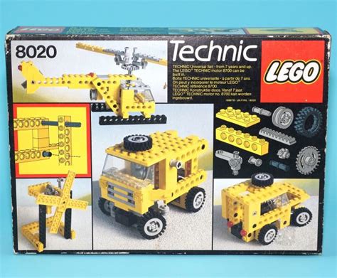 Lego 8020 Technic Universal Set 100 Complete Boxed Euro Box 1984 Lego