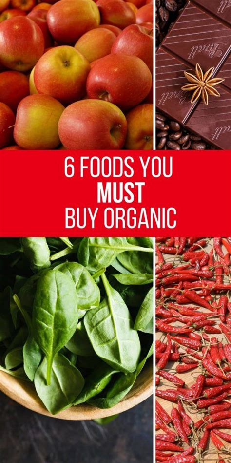 6 Foods You Should Buy Organic Super Foods Life
