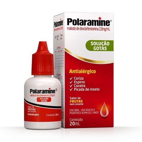 Como Tomar Polaramine Xarope