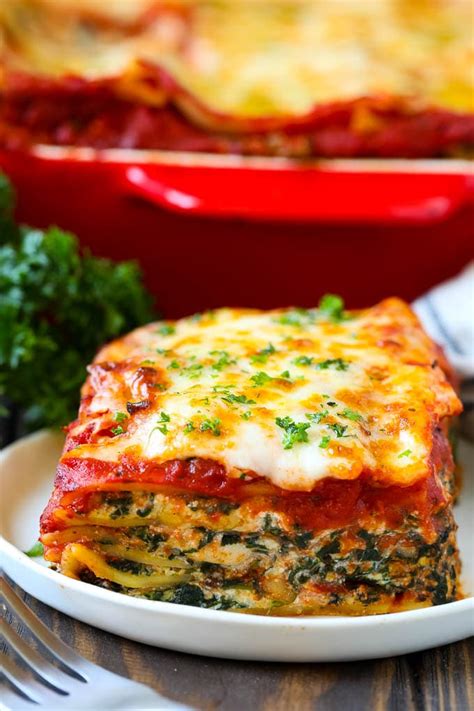 Spinach Lasagna Dinner At The Zoo