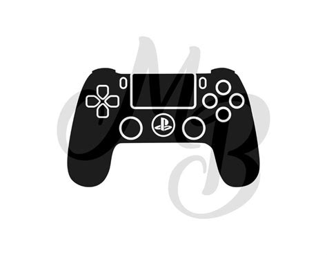 Video Game Controller Svg Ps Svg Playstation Dxf Video Etsy