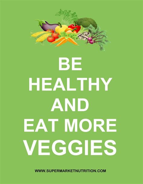 Be Healthy And Eat More Veggies Via Supermarket Creative Creative