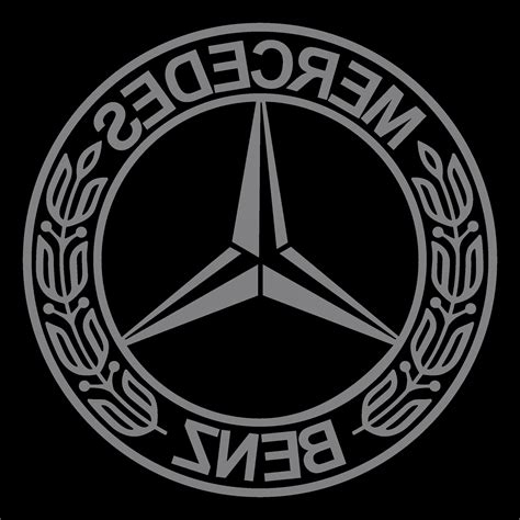 Mercedes Logo Vector At Vectorified Com Collection Of Mercedes Logo