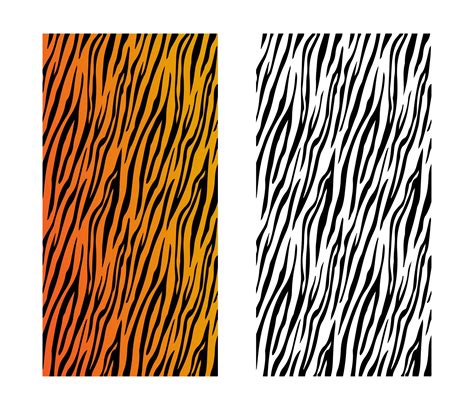Tiger Skin Pattern Illustration Vector Vector Art At Vecteezy