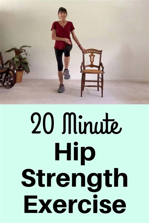 Hip Strengthening Exercises For Seniors Fitness With Cindy Hip Strengthening Exercises
