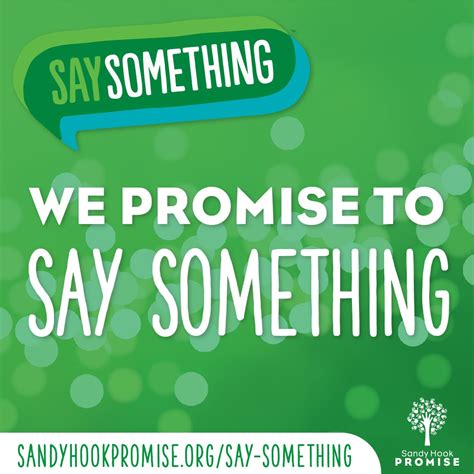 Say Something Week Social Media Action Kit — Sandy Hook Promise