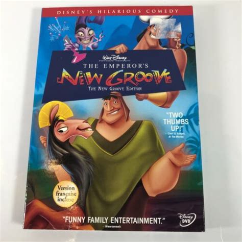 The Emperors New Groove Dvd 2005 With Slipcover David Spade John