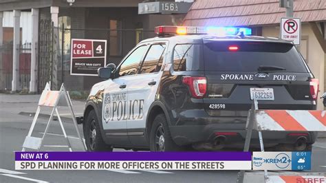 Spokane Police Look To Add More Officers On Patrol