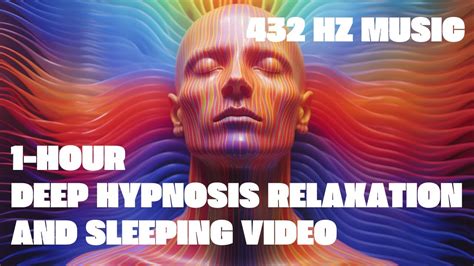 deep hypnosis relaxation sleeping video with 432 hz music insomnia meditation get a good