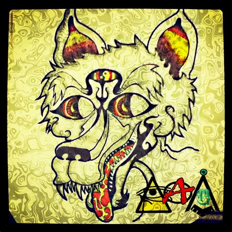 Trippy Wolf By IAGProductions On DeviantArt