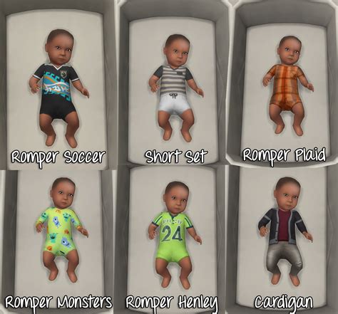 Default Baby Skins And Outfits Colis Wonderland