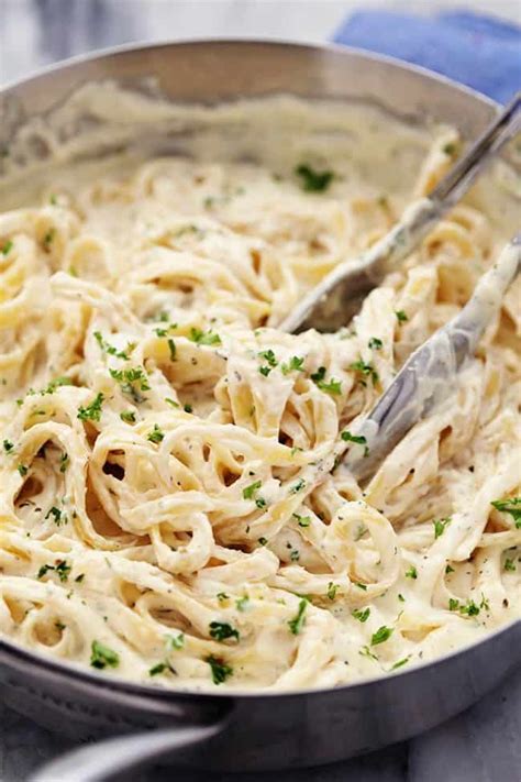 Add milk, a little at a time i used light cream cheese and skim milk and it was still excellent. The Best Homemade Alfredo Sauce Ever! | The Recipe Critic