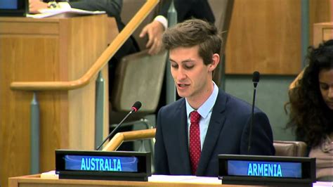 Since its establishment in year 2006, the world assembly of youth's volunteer programme was initiated as a platform that links the youth all around the world that seeks to develop a dedicated group of young people who are willing to assist in way programs and activities around the world. Australian Youth Representative 2013 at the UN General ...