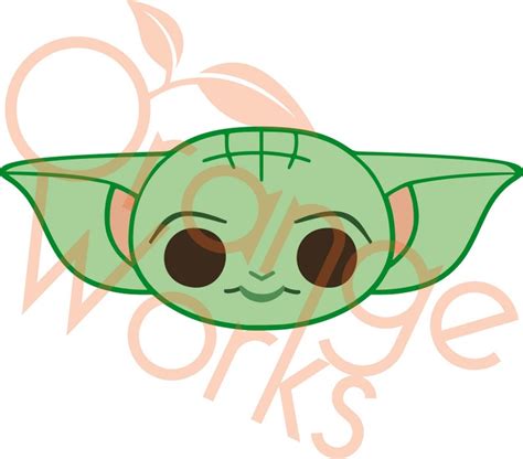 The Child Baby Yoda Svg Png Jpeg The Child Cut File Etsy