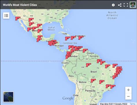 43 Of The World’s 50 Most Dangerous Cities Are In Latin America Caribbean Why
