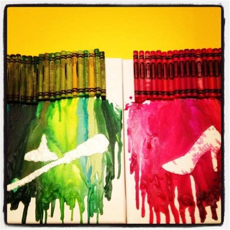 Melted Crayon Art On Tumblr