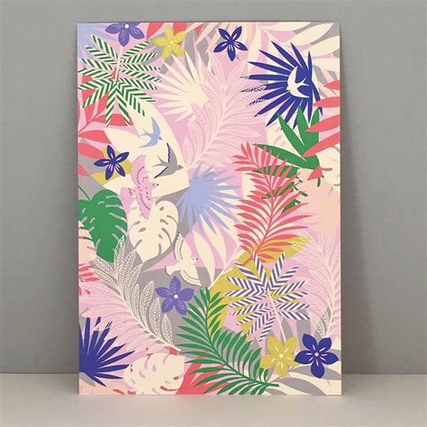 Tropical Paradise Print Collection By Elvira Van Vredenburgh Designs