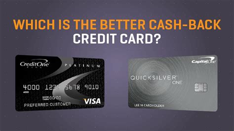 Capital one offers both the capital one® venture® rewards credit card and the ventureone card. Credit One Cash Back Rewards vs. Capital One QuicksilverOne - CreditLoan.com®
