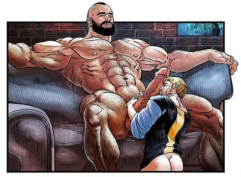 Huge Gay Muscle Comic