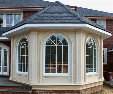 Bay Window Outside Design Bay Windows Are A Prominent Feature Of