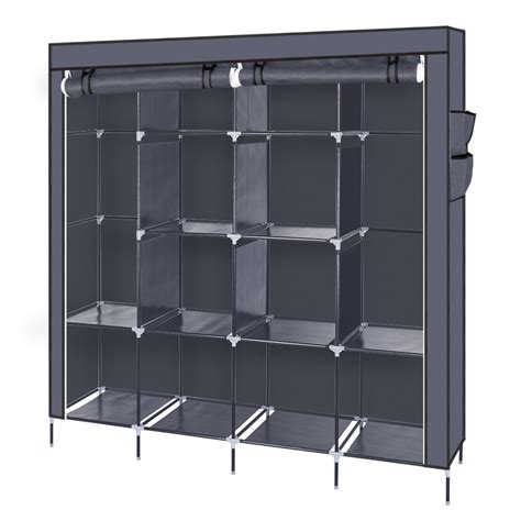 Place all your favorite pairs on the spacious bottom shelf. Winado Closet Armoire Wardrobe Shoe Rack - Walmart.com ...