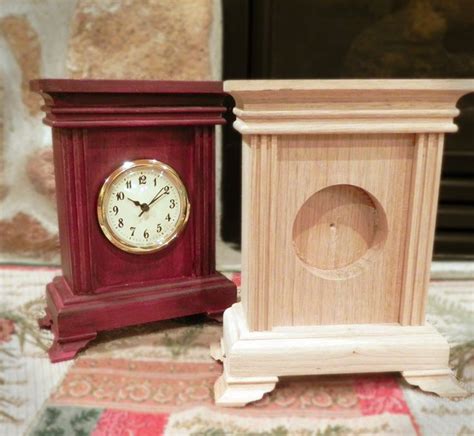 The Emily Bracket Clock Case Is An Unfinished Clock Case Ready For Your