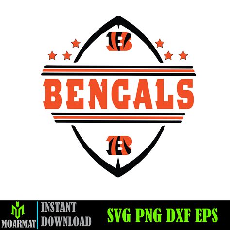 Cincinnati Bengals Bundle Svg Bengals Svg Bengals Logo Svg Inspire