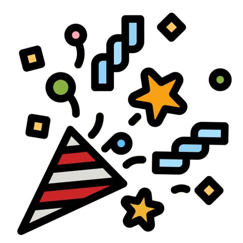 Confetti Icon Birthday Icon Party Icon Celebration Icon Fun Icon