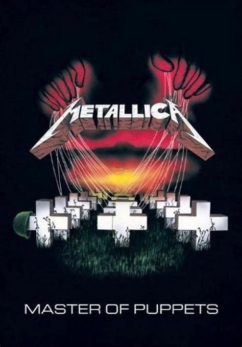 Перевод песни master of puppets — рейтинг: Metallica Poster Master Of Puppets Justice for All band ...