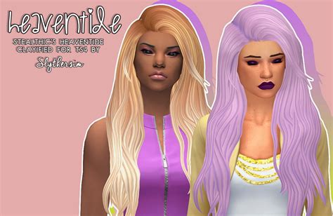 Slythersim Anto S Electric Clayified Hair Sims 4 Hairs Vrogue