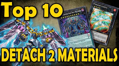 Top 10 Xyz Monster Effects That Require 2 Materials To Be Detached In