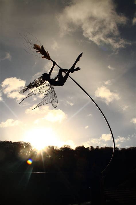 Wire Sculptures Of Fairies By Robin Wight Art Design Creative Blog