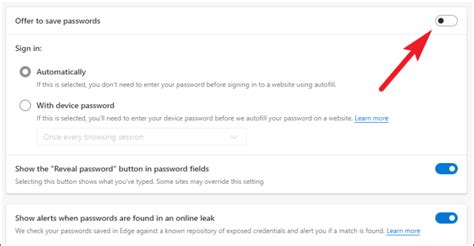 How To Delete Saved Passwords In Microsoft Edge