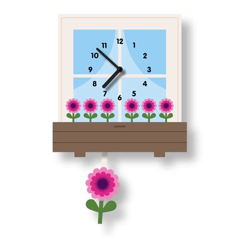window box pendulum clock | Nursery & Kids room decor
