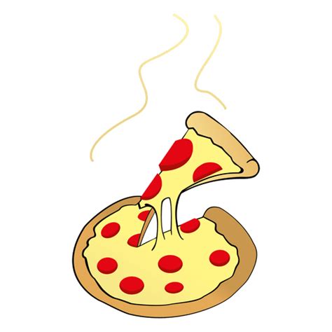 Dibujos Animados De Rebanada De Pizza Feliz Descargar Pngsvg