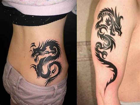 9 Most Stunning Tribal Dragon Tattoo Designs Styles At Life