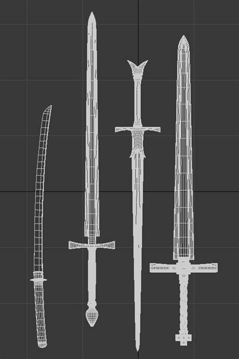 3d Sword Pack