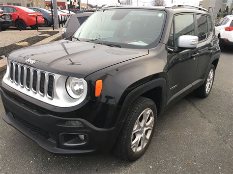 Granby Toyota Jeep Renegade Limited 4x4 Gps Cuir Ac Toit Ouvrant Mags